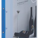 EICHNER Präsentationsringbuch 2-Ringe DIN A4 2.5 cm blau-transparent
