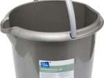 flink & sauber Putzeimer 10,0 l grau