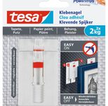 tesa Klebenägel 2.4 cm  x 4.5 cm weiß