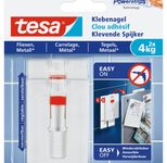 tesa Klebenägel 2.4 cm  x 4.5 cm weiß