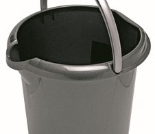 flink & sauber Putzeimer 5,0 l grau
