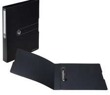 herlitz Ringbuch 2-Ringe DIN A4 3.8 cm schwarz