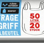 GUT&GÜNSTIG Müllbeutel 50,0 l transparent