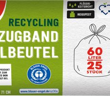 GUT&GÜNSTIG Müllbeutel 60,0 l schwarz