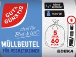 GUT&GÜNSTIG Kosmetikbeutel 5,0 l transparent