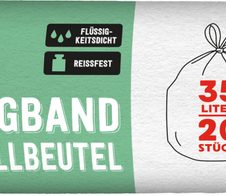 GUT&GÜNSTIG Müllbeutel 35,0 l grün