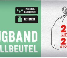 GUT&GÜNSTIG Müllbeutel 25,0 l grün