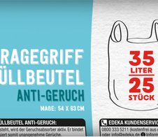 GUT&GÜNSTIG Müllbeutel 35,0 l transparent