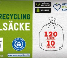 GUT&GÜNSTIG Müllbeutel 120,0 l schwarz