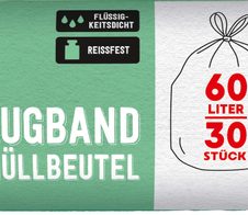 GUT&GÜNSTIG Müllbeutel 60,0 l grün