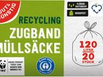 GUT&GÜNSTIG Müllbeutel 120,0 l blau