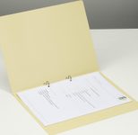 PAGNA Ringbuch 2-Ringe DIN A4 2.3 cm gelb