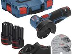 BOSCH Professional Akku-Winkelschleifer-Set 06019F200B