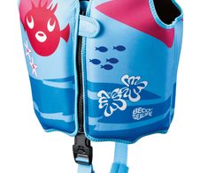 BECO Kinder-Schwimmweste blau/pink Größe S