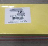 FRANKEN Moderationskarten 9,5 x 20,5 cm blau, grün, rot, orange, gelb, weiß