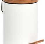 Zeller Kosmetikeimer 3,0 l Bambus-weiß