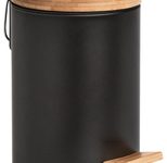 Zeller Kosmetikeimer 3,0 l Bambus-schwarz