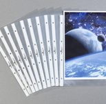 DURABLE Prospekthüllen DIN A4 quer 0.12 mm transparent