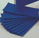 dots Löschpapier für Tafellöscher blau