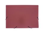 FolderSys Fächermappe DIN A4 7-Fach  bordeaux