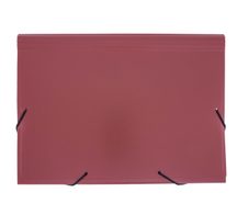 FolderSys Fächermappe DIN A4 7-Fach  bordeaux