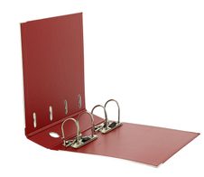 ELBA Doppelordner 2x A5 quer Polyvinylchlorid (PVC) rot