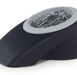 DURABLE Büroklammerspender Vegas schwarz/grau