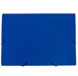 FolderSys Fächermappe DIN A4 5-Fach  blau