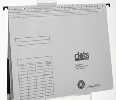 dots Personalhefter DIN A4 kaufmännische Heftung lichtgrau