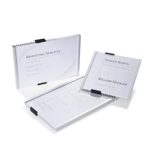 DURABLE Türschild 21,0 x 14,85 cm silber