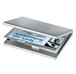 SIGEL Visitenkartenetui 92 x 10 x 63 mm silber