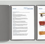 PAGNA Bewerbungsmappen Sprint DIN A4 grau