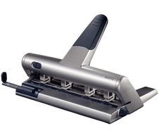 LEITZ Doppellocher Akto silber