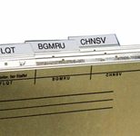 bene Vollsichtreiter Kunststoff transparent