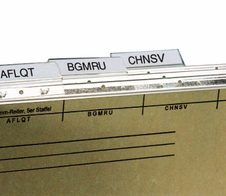 bene Vollsichtreiter Kunststoff transparent