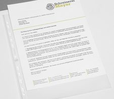 OXFORD Prospekthüllen DIN A4 0.09 mm transparent