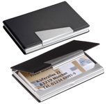 SIGEL Visitenkartenetui 95 x 12 x 65 mm schwarz