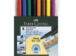 FABER-CASTELL Multimark 1513 F permanent Folienstifte-Set 0.6 mm Mehrfarbig