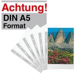 bene Prospekthüllen A5 0.1 mm glasklar