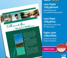 AVERY Zweckform Fotopapier Colour Laser DIN A4 glänzend 120 g/m²