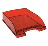 LEITZ Briefablage DIN A4 rot-transparent