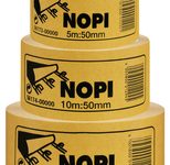 NOPI doppelseitiges Klebeband 50 mm  x 5 m braun