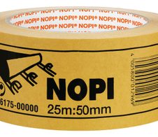 NOPI doppelseitiges Klebeband 50 mm  x 25 m braun