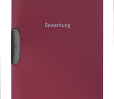 DURABLE Bewerbungsmappen Job DIN A4 dunkelrot