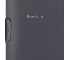 DURABLE Bewerbungsmappen Job DIN A4 anthrazit