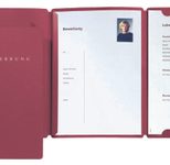 PAGNA Bewerbungsmappen Select DIN A4 rot