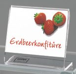 SIGEL Tischaufsteller quer 5,2 x 2,0 x 4,4 cm