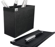 SIGEL Stiftablage 20,0 x 10,0 x 1,0 cm saphirschwarz