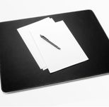 SIGEL Schreibtischunterlage 60,0 x 45,0 cm schwarz/weiß