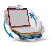 DURABLE Sichttafelsystem DIN A4